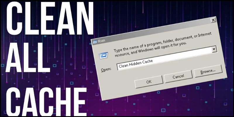 Xóa cache để truy cập thành công
