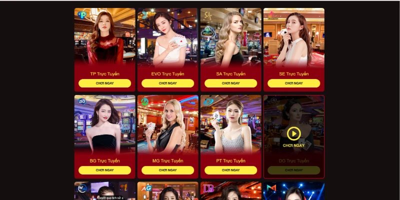 Những siêu phẩm hot nhất tại sảnh AG Go99 cho cược thủ